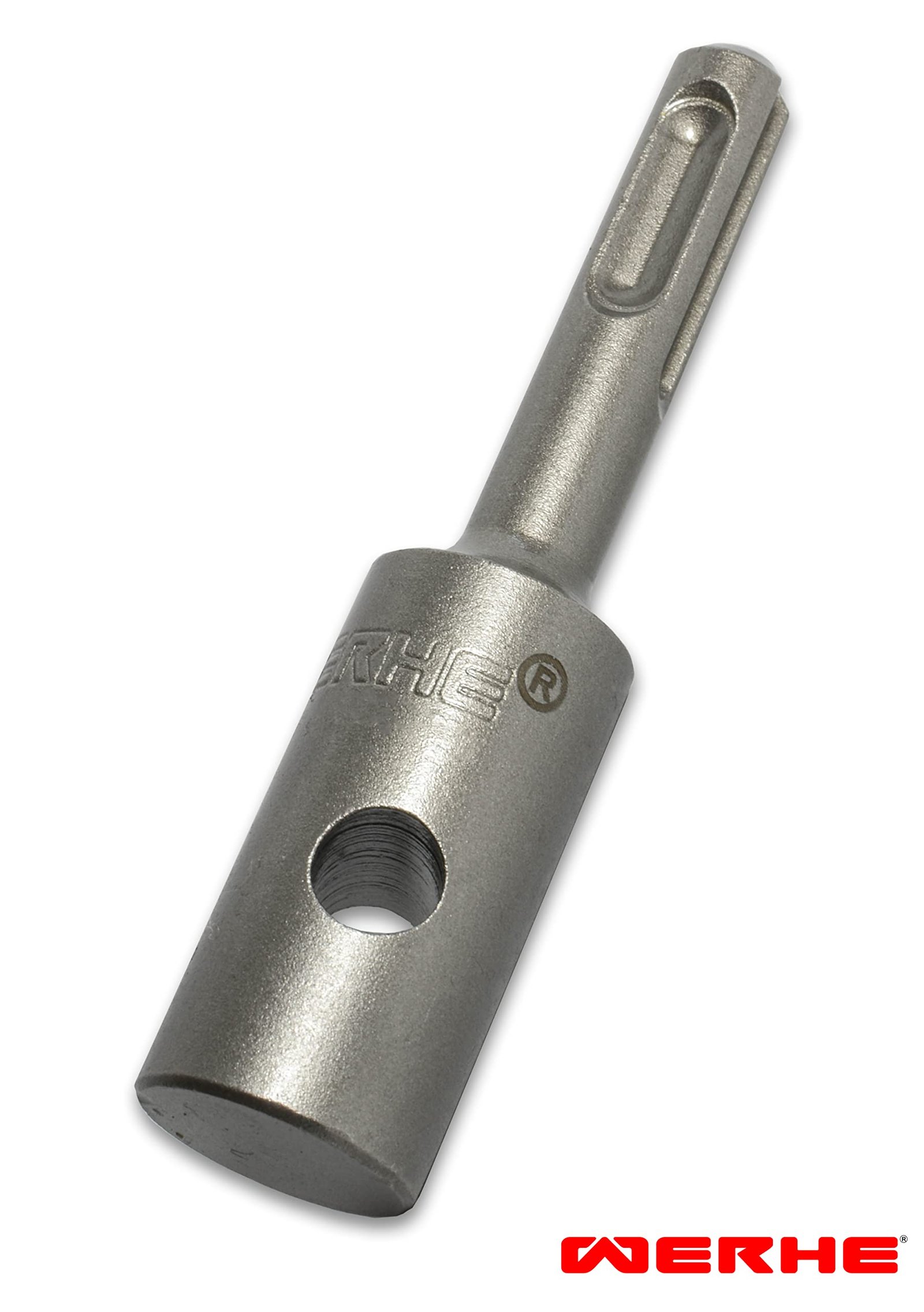 WERHE Doppelwendel Erdbohrer Ø150mm 80cm – Pfahlbohrer mit SDS Plus Adapter – Robust & Präzise - Image 8